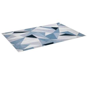 HOMCOM Alfombra de Salón Moderna Terciopelo Diamante 230x16…