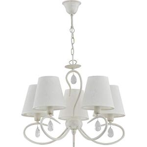 Alfa Bali White 5 - Lámpara de araña