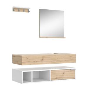 Vicco Conjunto de Muebles de baño Henri, Blanco/Roble Artes…