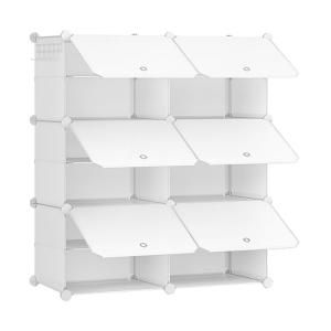 HOOBRO Mueble Zapatero, 6 Compartimentos, Modular Zapatero,…