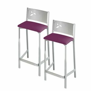 ASTIMESA TAACBL Dos Taburetes Altos de Cocina Asiento 60 cm…