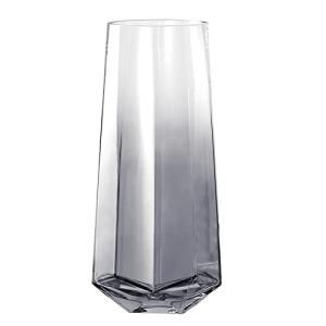 Laughhe Florero de Flor Cristal, 25 cm Jarrón Transparente…