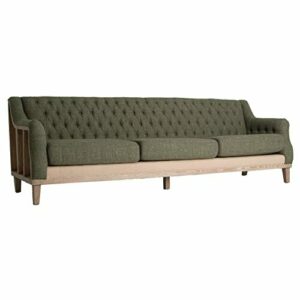 HABITMOBEL Sofa Chester Vintage Madera de Fresno Combinado…