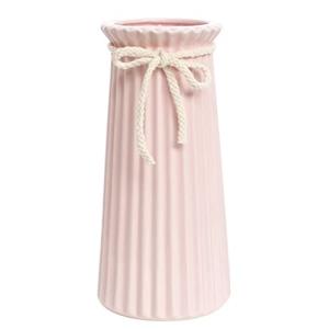 24 CM Jarrónes Rosa Mate de Ceramica Decorativos para Flore…