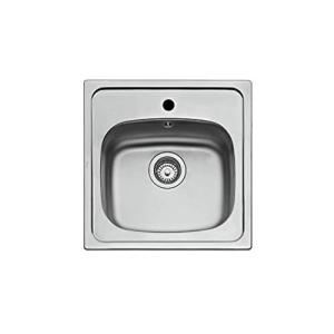 TEKA Fregadero 1 Seno 50 cm en Acero Inoxidable 18/10 Mate,…