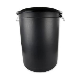 PAMEX Cubo de basura con tapadera. Capacidad 100 Litros. Es…