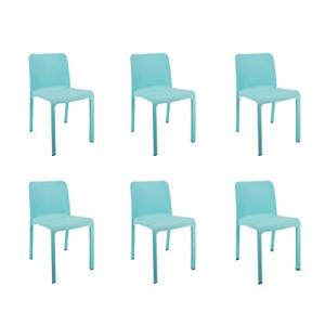 SP Berner - Pack de 6 Sillas Grana - Apilables, Ergonómicas…