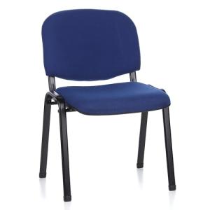 hjh OFFICE 704010 Silla de confidente XT 600 Tela Negro/Azu…