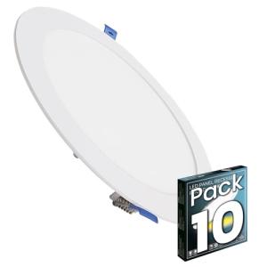 LED ATOMANT Pack 10x Downlight LED Panel Extraplano Redondo…