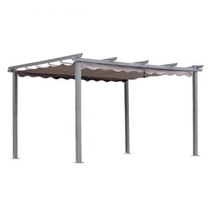 [Actualizado] Angel Living Pérgola de Aluminio con Techo Re…