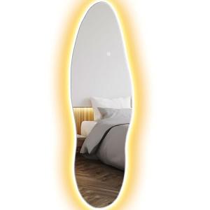 HOMCOM Espejo de Cuerpo Entero con Luces LED 120x40 cm Espe…