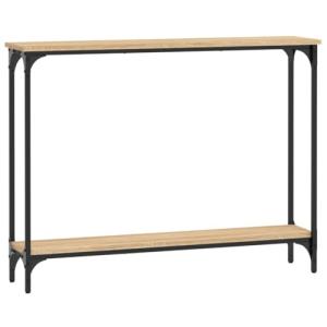 AUVYI Mesa consola de 100 x 22,5 x 75 cm para sala de estar…