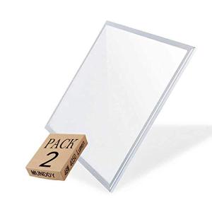 MUNDDY® - Pack de 2 Panel LED 60 x 60 cm, 48W, Blanco Frio…