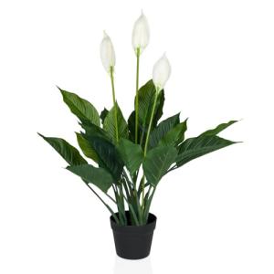 hjh OFFICE Planta artificial en maceta, 80 cm, planta de in…