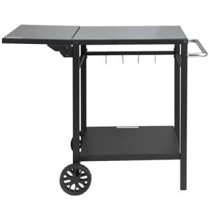 VEVOR Carrito de Comedor para Barbacoa al Aire Libre con Es…