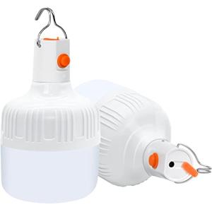 Ceboic Linterna de Camping, 2 Piezas Lámpara Camping LED Re…