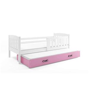 Interbeds Cama Nido Jacob 190x80, Color Blanco, Cajon Rosa,…
