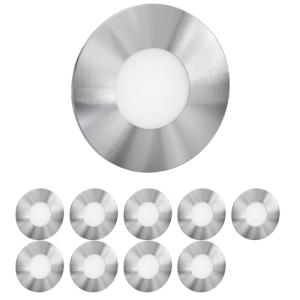 ledscom.de 10 LED luz de escalera/plafón empotrado FEX para…
