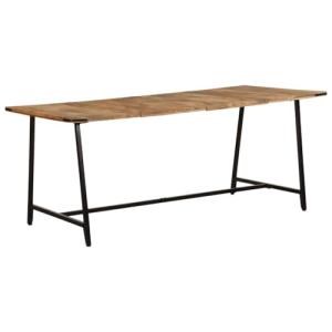 vidaXL Mesa de Comedor Madera Maciza de Mango 180x90x75 cm,…