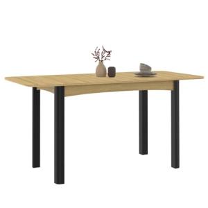 IDMarket – Mesa de comedor extensible rectangular junio, 4-…