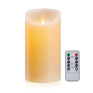 FiiMoo LED Velas, Velas Eléctricas LED, 10cm Velas de a Pil…