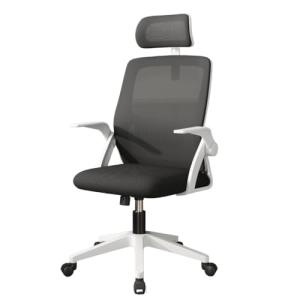 Max Star Silla de Oficina Blanca Escritorio Ergonómica Gira…