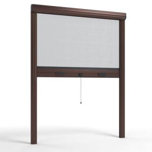 LEIVESTE - Mosquitera enrollable reducible para ventanas, m…