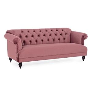 Decorspace Sofá de terciopelo 3 plazas "Blossom" tipo Chest…