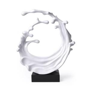 NENBOLEC Modern Escultura Estatua Olas Decorativa Mar Figur…