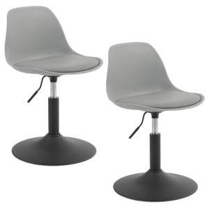 WOLTU 2X Taburetes con Respaldo Cuero Sintético Cocina Regu…