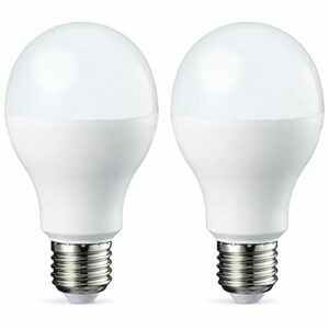 Amazon Basics Bombilla LED Esférica E27, 14W (equivalente a…