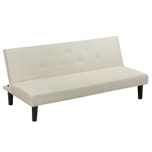 Baroni Home Sofá Cama 3 Plazas Tejido Convertible en Cama A…