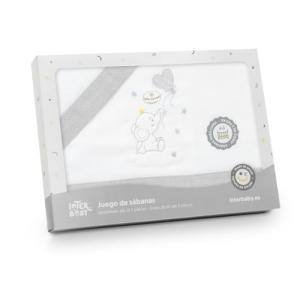 variouss Interbaby Juego de Sabana para Minicuna 50x80cm (3…