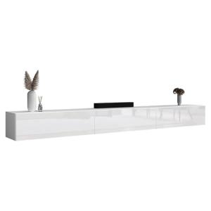 Planetmöbel Mueble de TV de 300 cm de Color Blanco, con 3 P…