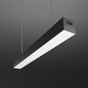 Lámpara Techo Lineal Negra STELLAR, 24W, 2440Lm, Colgante o…