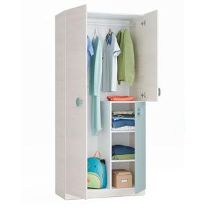 Habitdesign Armario Juvenil, Acabado en Color Blanco Alpes…