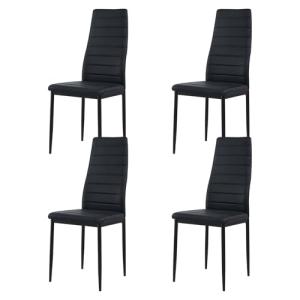 buybyroom Sillas de Cocina, 4 Unidades, Silla de salón Acol…
