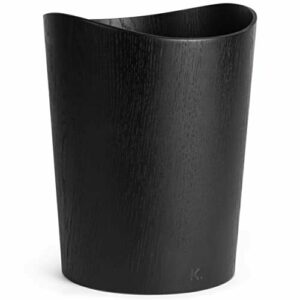 Kazai. Papelera Oficina Madera Auténtica Börje | Cubo Mader…