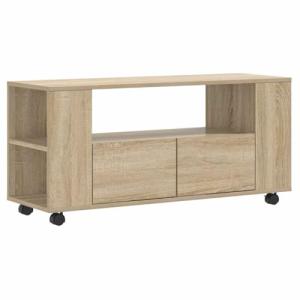 vidaXL Mueble para TV Madera de ingeniería Roble Sonoma 102…