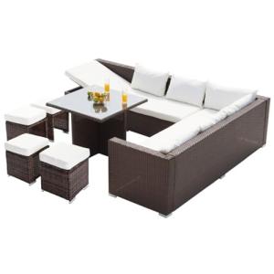 CONCEPTO FÁBRICA | Salón de jardín Samoa Empotrable de 10 p…
