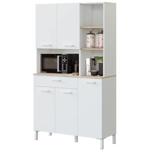 Alacena de Cocina, Aparador Comedor, Mueble Auxiliar 5 Puer…