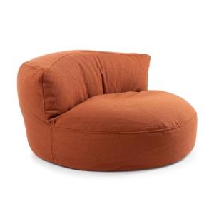 Lumaland Puf Lounge Sofá de la gama Teddy | Bolsa interior…