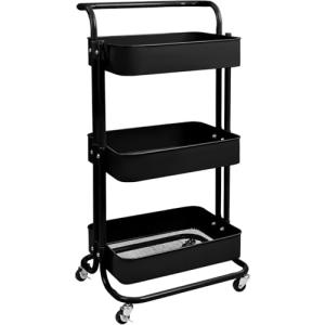 PATUKSHOP Carro De Cocina Metalico con Ruedas. Carrito Auxi…