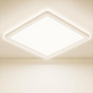 Feliigo Plafon LED Techo, 18W 4000K 1600LM Cuadrado Lampara…