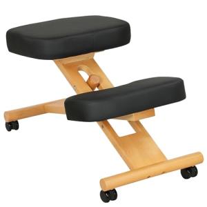 HOMCOM Silla Ergonómica de Rodillas con Altura Ajustable, S…