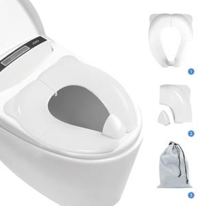 Adaptador WC Niños Blanco, Reductor WC Niños, WC Portatil N…