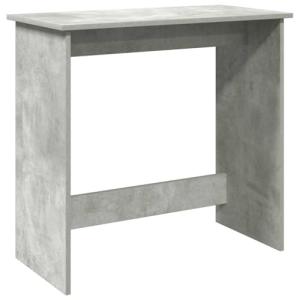 vidaXL Escritorio Madera de ingeniería Gris hormigón 80x40x…