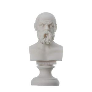 Sócrates filósofo griego antiguo Busto escultura estatua 47…
