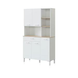 duehome | Alacena de Cocina, Mueble Auxiliar 5 Puertas   1…