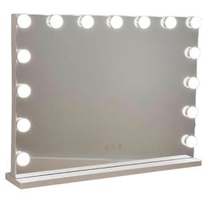 Mi Ko Mi Ka Espejo de Maquillaje con Iluminación LED: Tocad…